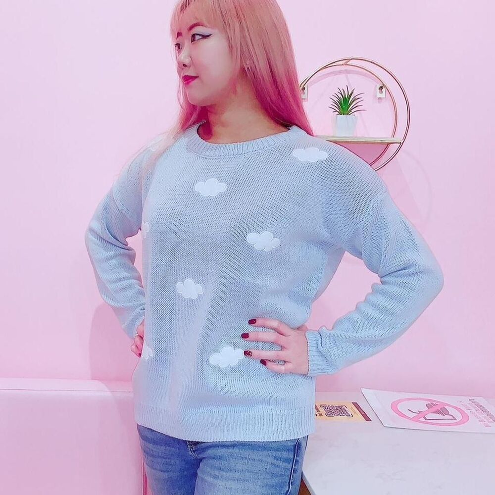 Pastel Cloud Sweater